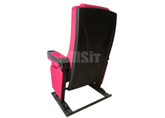 High Back Sliding Theater Recliner Chair , Theatre Seating Chairs Fireproof Fabric