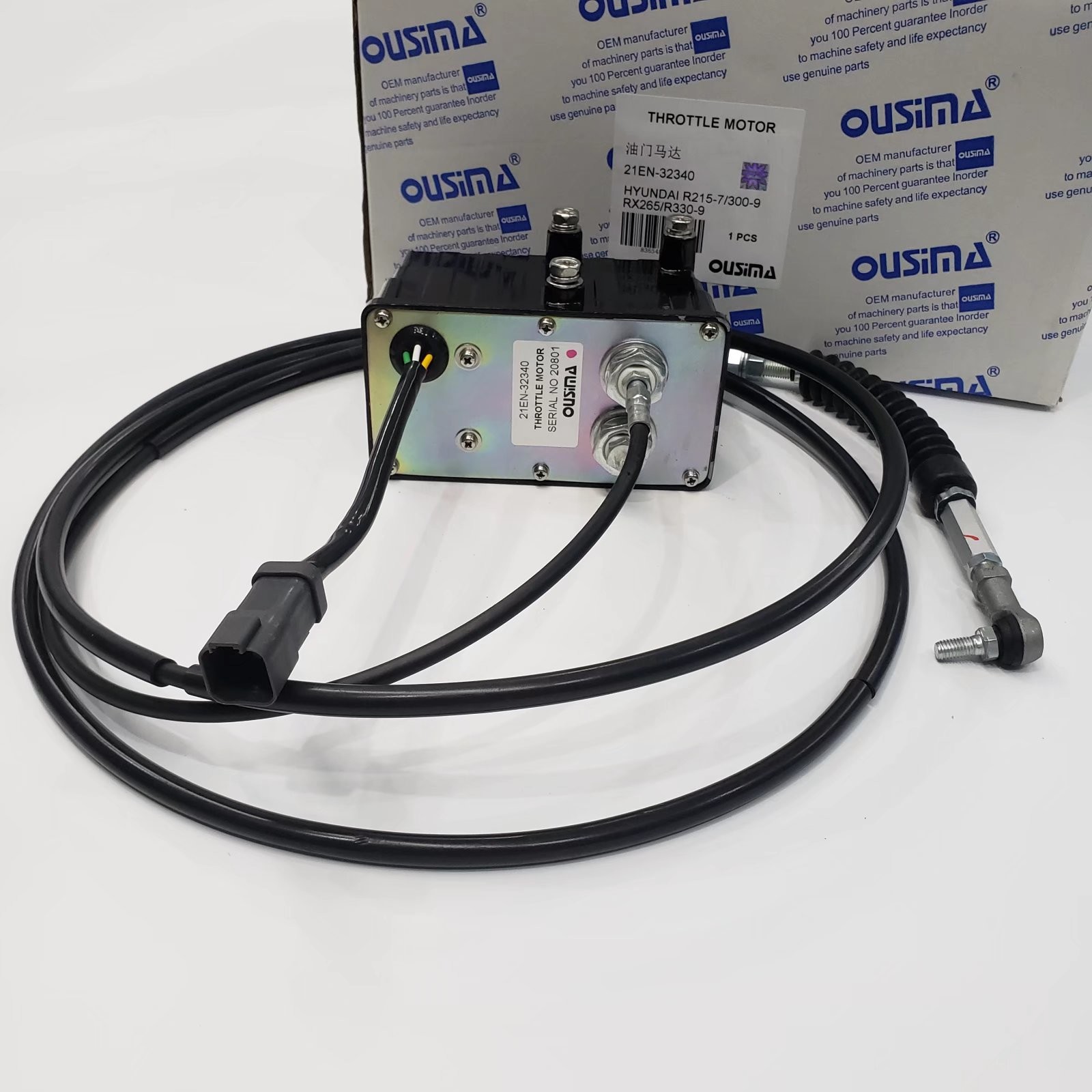 21EN-32340 Throttle Actuator Motor For R215-7 R300-9 RX265 R330-9