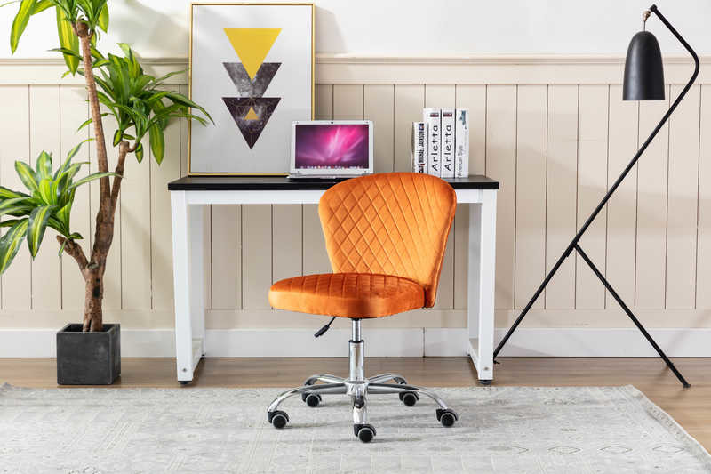 Computer Chair Task Chair Home Executive Desk Chair-Orange