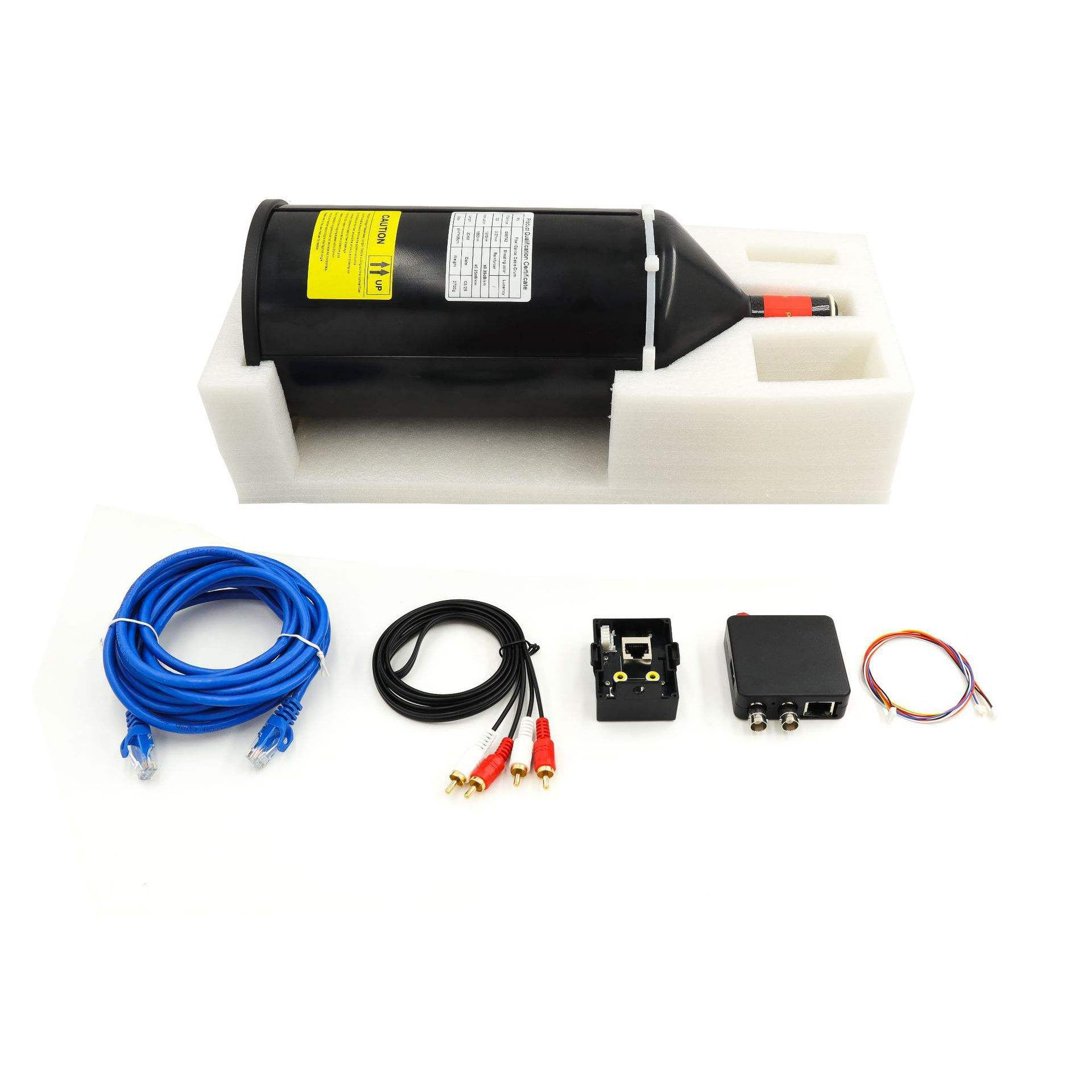 30km Long-Distance 0.27mm Ultra-Lightweight Fiber Optic Barrel for Drone Image Data Acquisition Technology with Fiber Optical Kit