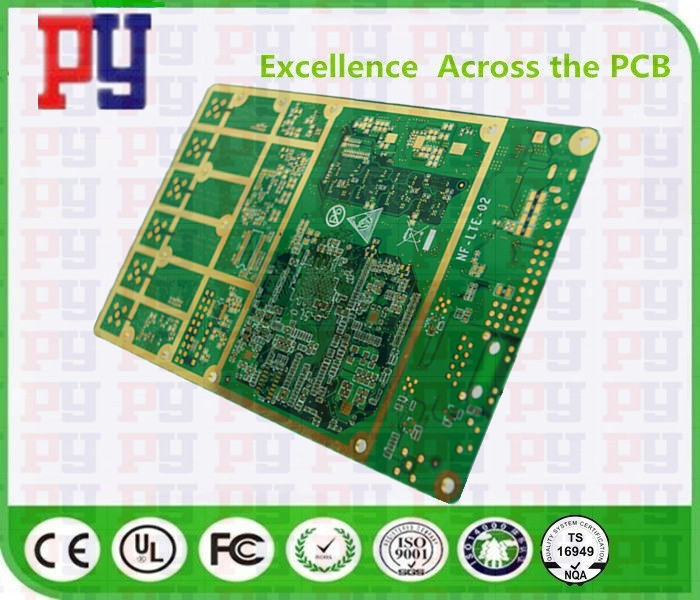 Gold Plating 3mil 2oz PCB Printed Circuit Board Double Sided