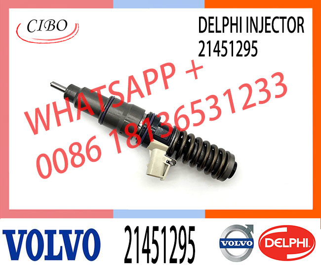Engine parts D13F D13 D16 diesel injectors 21371673 21451295 21371672 Injector For VOL EC380D EC480D engine parts