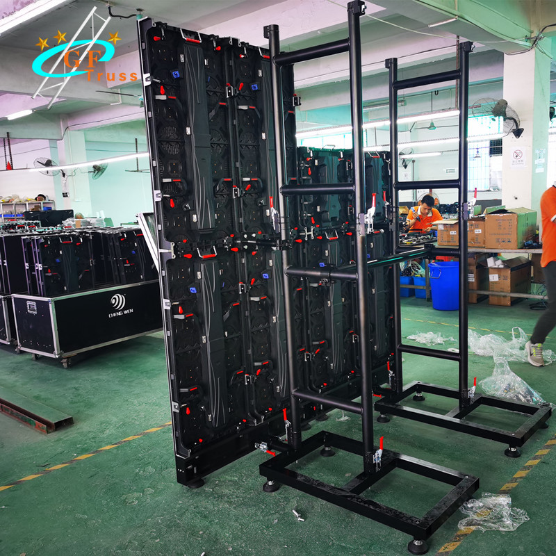 Ladder Truss LED Screen Support Aluminum Indoor Wall Screen Ground Support System