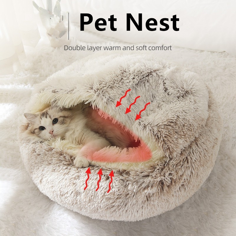 cat calming bed