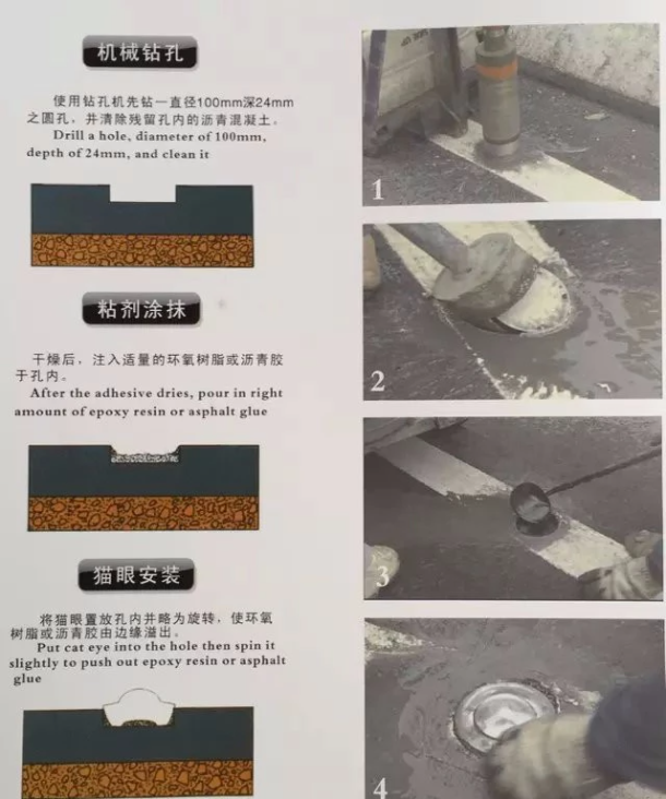 High Reflection Aluminum Road Marking Alloy Solar Power Road Stud For Road Safety