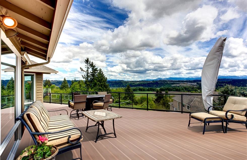 Outdoor Wood Plastic Composite Decking Wood Flooring 3D Embossed WPC Flooring Composite Deck