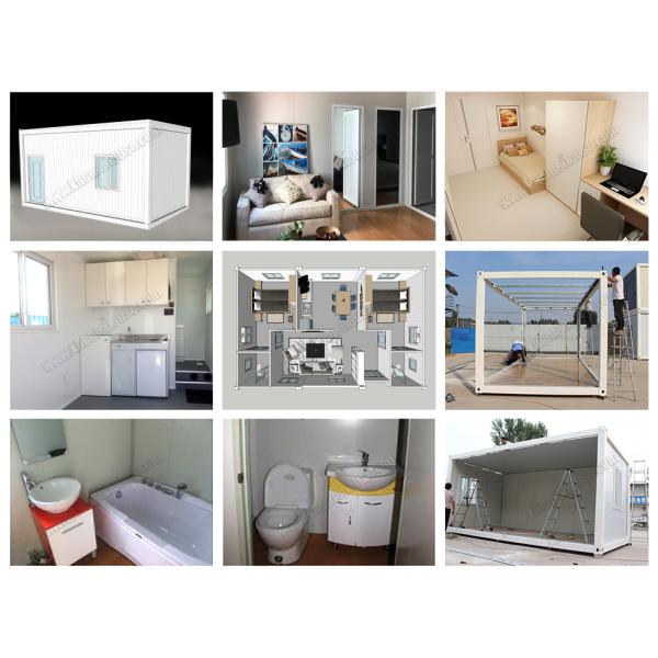 Prefabricated Modern Designed Luxury Sandwich Panel Container House For Living