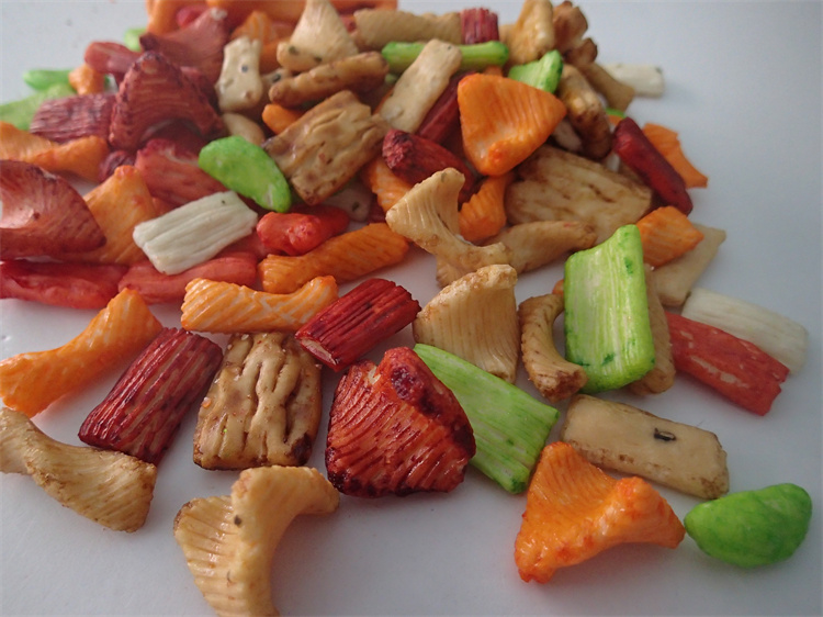 Colorful Colors Japanese Rice Crackers 2.5 Kg Korean Rice Pop Cracker
