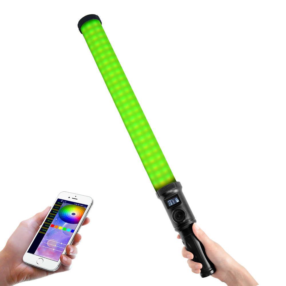 OEM logo Hand held 14 effects led stick light with Wireless DMX control for film shooting RGB LED Tube Light