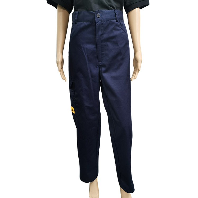 Unisex ESD Anti Static Suit For Class 1000 Cleanroom