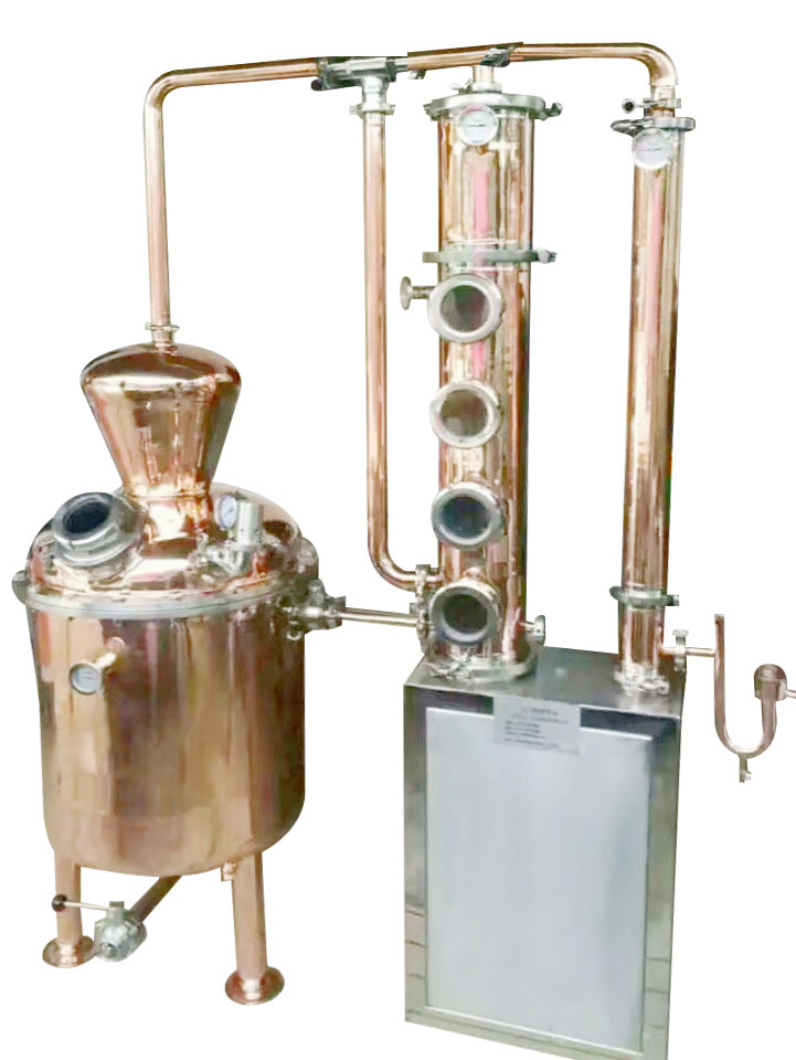 Alcohol Distillation Equipment with 85% Alcohol Degree by GHO Competitive Advantage