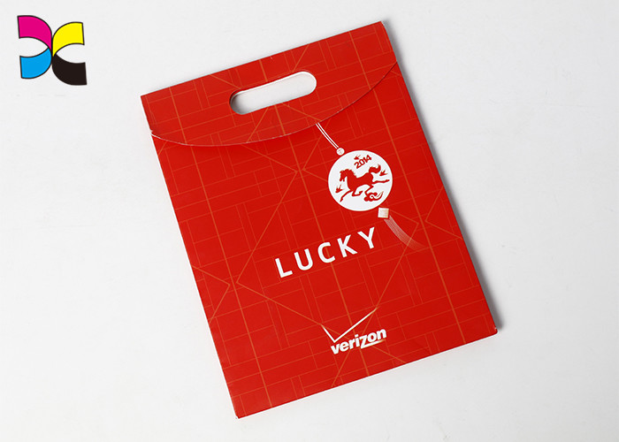 Customised Printed Paper Bags For Garments / Personalised Printed Carrier Bags