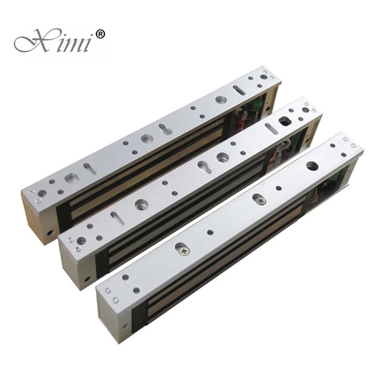 Zinc Lock Finish Electronic Magnetic Lock Optional Signal Feedback And Buzzer