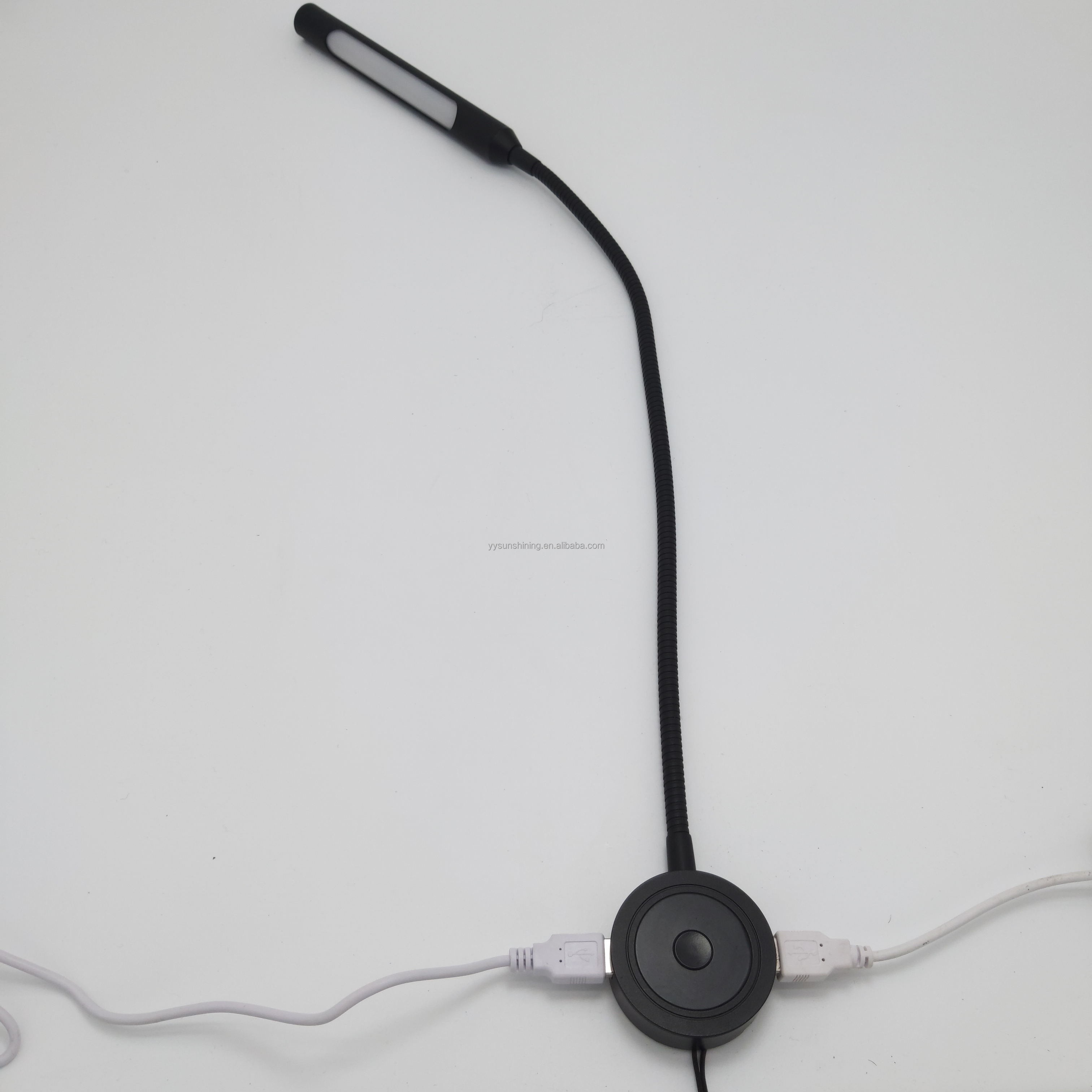 12v USB Gooseneck Reading Light for Bedside Table and Book Reading in Living Room