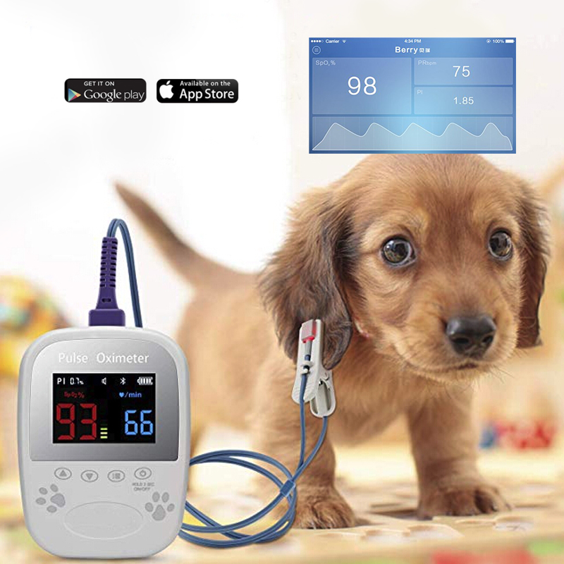 Medical Animal Bluetooth Pulse Oximeter CE Approved