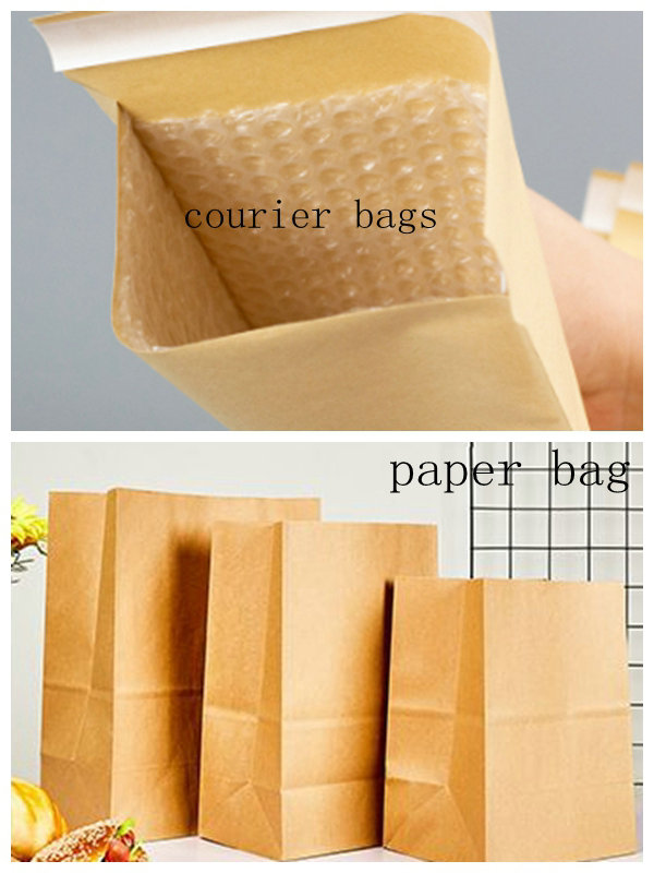 36" x 1200ft 120gram 150gram Unbleached Kraft Paper For Courier bags 