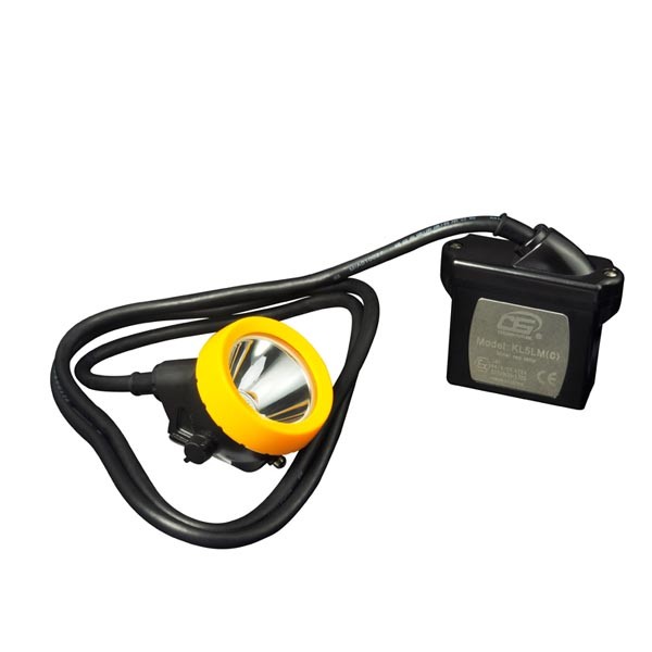 Waterproof Led Mining Cap Lamp Atex 15000lux , 7.8Ah Miners Helmet