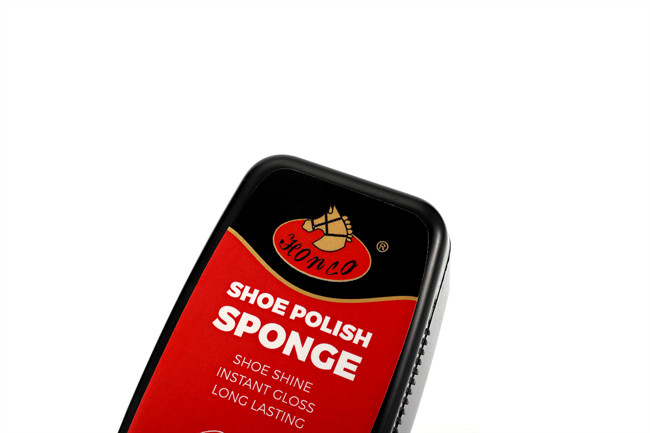 Shoe Shine Sponge Instant Shoe Polish Portable Plastic Can Carton Packaging For Main Market Asia LOGO OEM