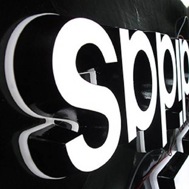Custom 3d Sign 12v Frontlit Store Shop Name Sign Outdoor Led Illuminated Channel Letter