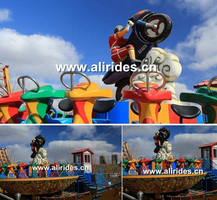 Thrilling extreme adult attractions!amusement park Magic Flying Ufo Ride