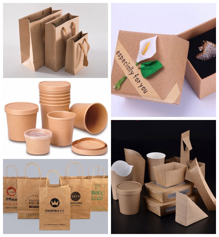 440gsm Paper PE coated craft paper single Side for food packing