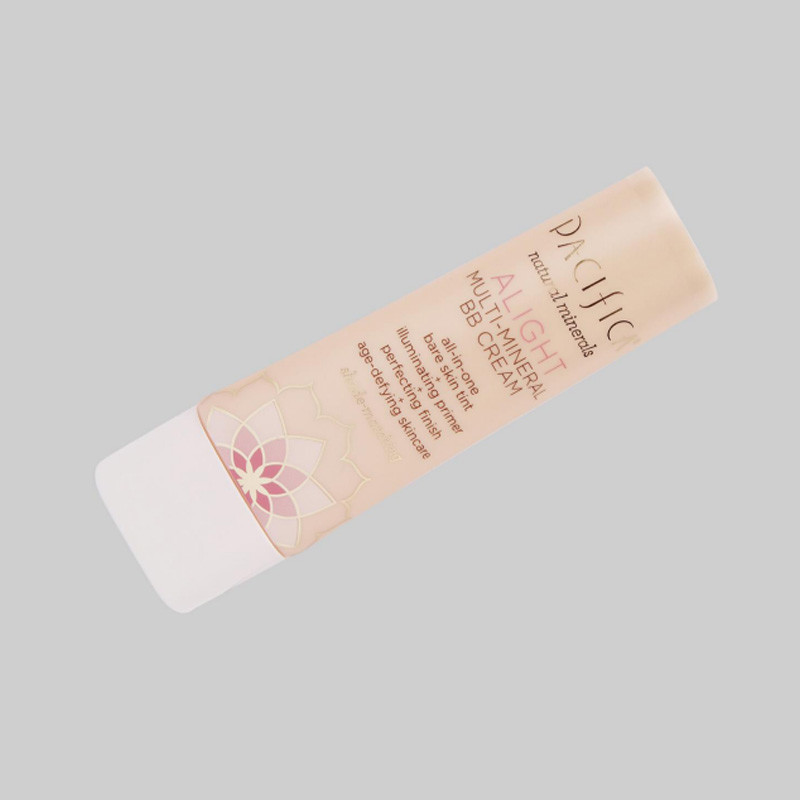 Liquid Foundation Custom Cosmetic Tubes D30mm 30-60ml With Super Flat Cover Plastic Oval Tube
