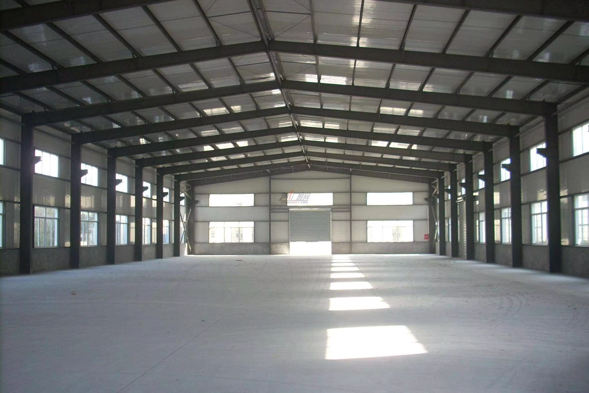 Metal Building Steel Structure Shopping Mall , Strong Industrial Steel Framed Buildings