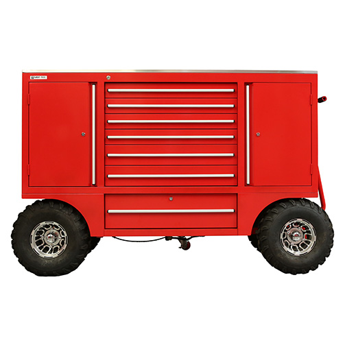19 Drawers Stainless Steel Top Tool Trolley Cabinet for Iron Car Repair Garage Workshop