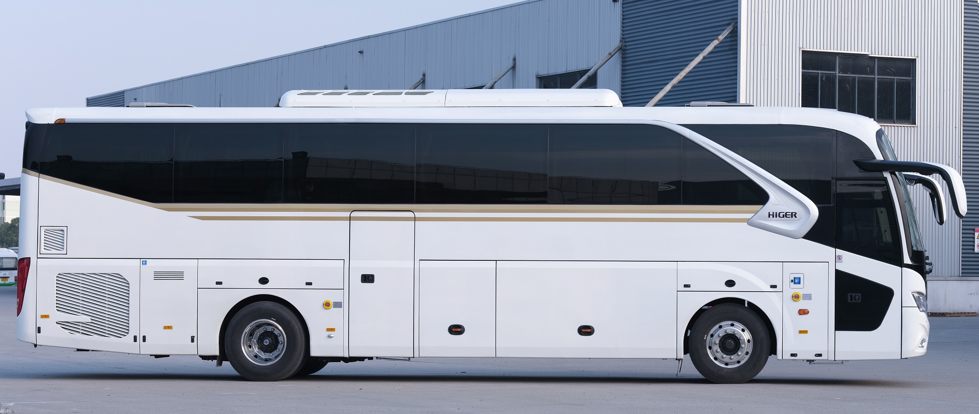 Public Bus Style 53 Seats 12m Color Design Luxury Coach Bus with Deisel Fuel