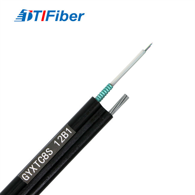 GYXTC8S 12 24 Core G652D Outdoor Fiber Patch Cable Self Supporting