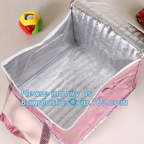 cooler bag waterproof oxford shoulder bag ice pack thermal picnic lunch box vehicle insulation bag for meal drinks pack