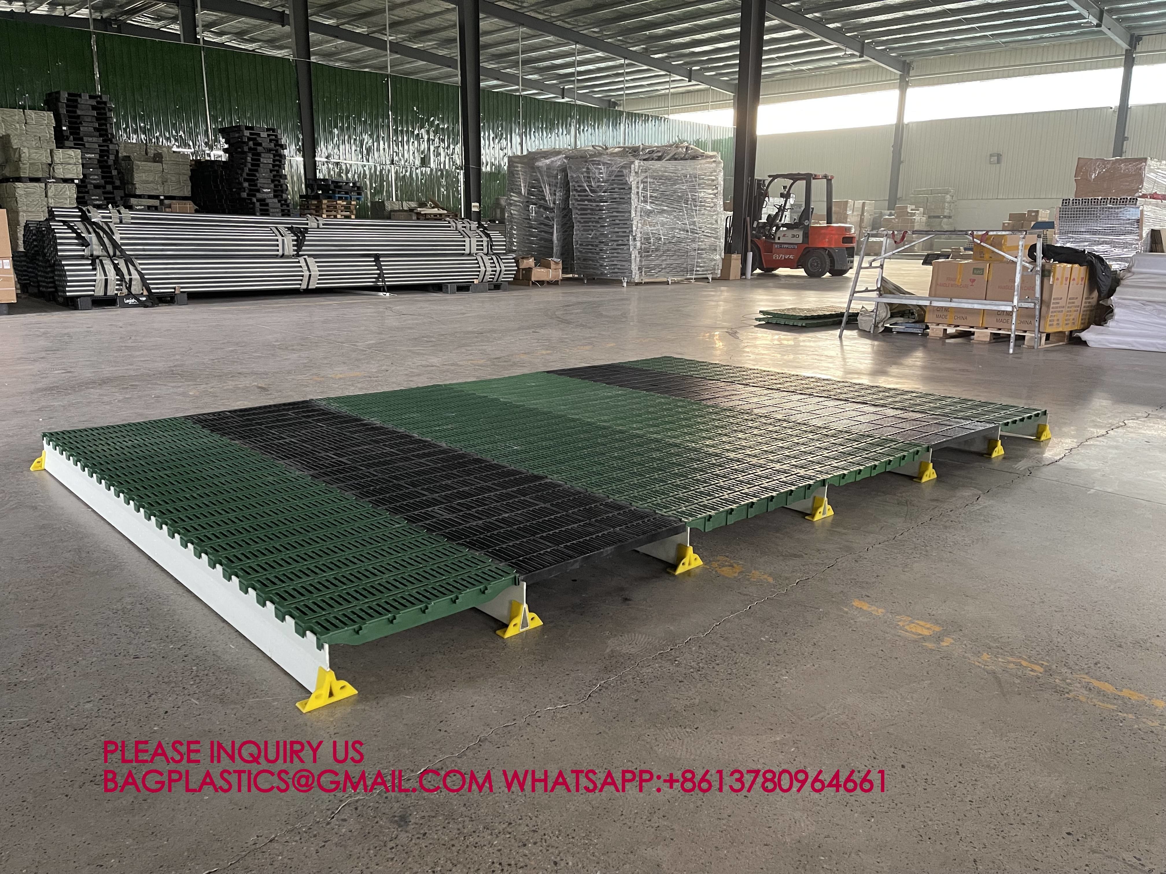 New Durable 600*600mm Plastic Slat Flooring for Pig Farm Floor Farrowing Sow Floor Farms