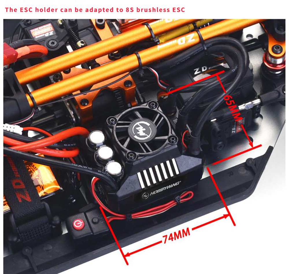 1/7 Scale 80KM/H Remote Control RC Car RC Racing Car High Speed