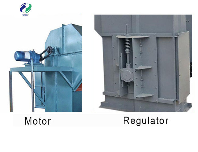 Heat Resistant Storage Silo With Mining Bucket Elevator