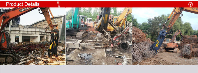 BYDS850RT Double cylinder Hydraulic scrap metal shears for 20-30T excavator used/Demolition Attachments 2018 Bauma