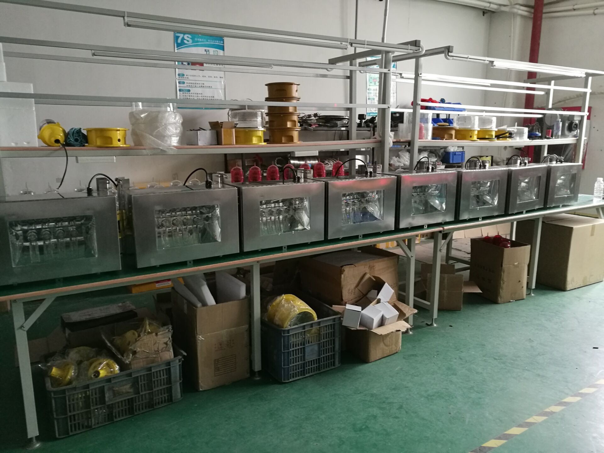 LED Obstruction Light / Aviation Warning Lights Strong Efficiency Transmission