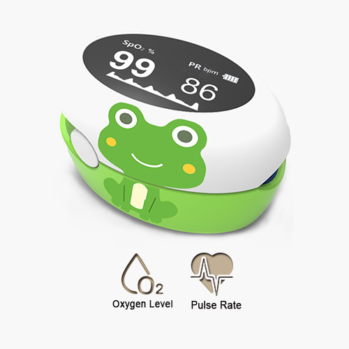 OLED screen portable medical Infant pulse oximeter rechargeable li battery