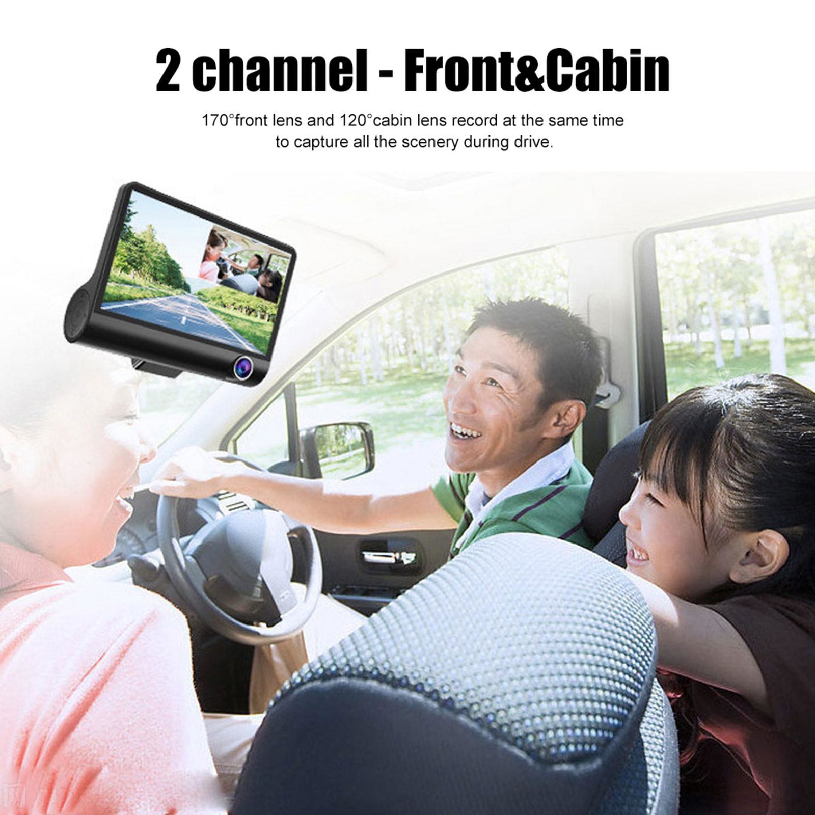 ODM 4" LCD Dash Cam DVR 1080p USB Dashcam Android Dashboard 25FPS