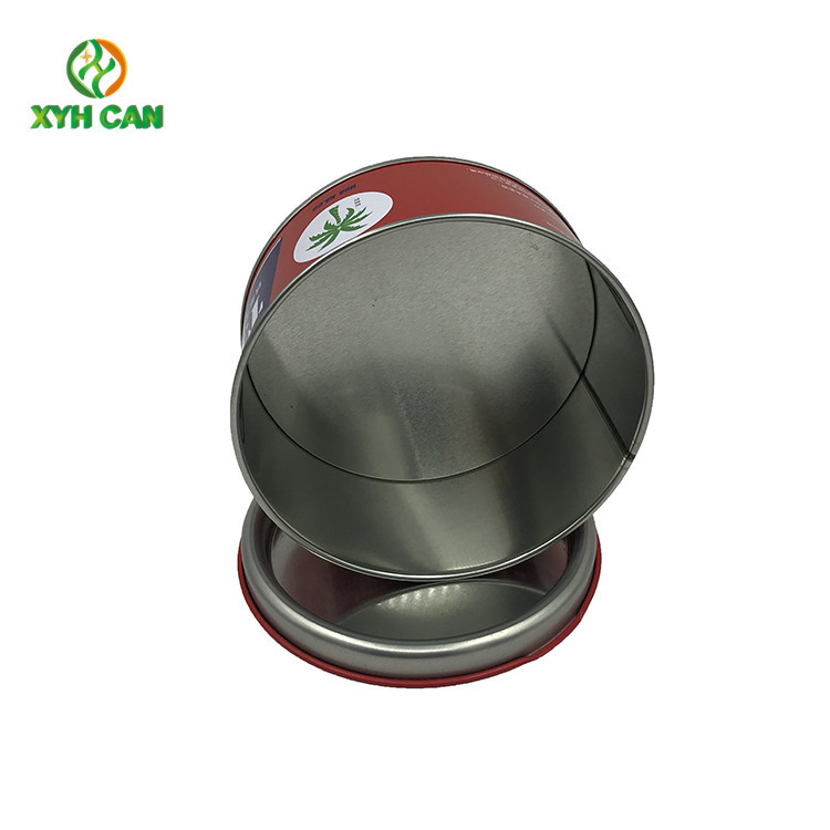 Wax Tin Can Recyclable Box Latas Wax Tin 250ml-500ml CMYK Off Set Printing