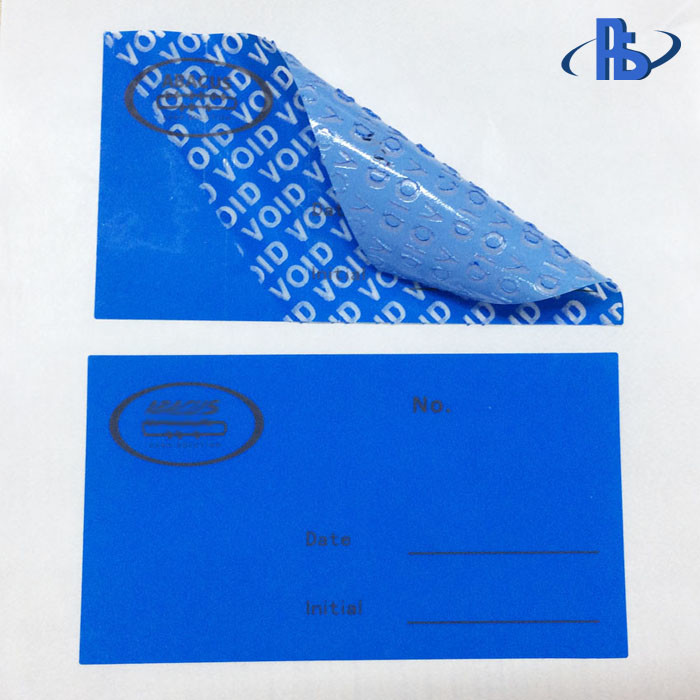 Non Residue Warranty VOID If Removed Stickers For Unopened Medical Products