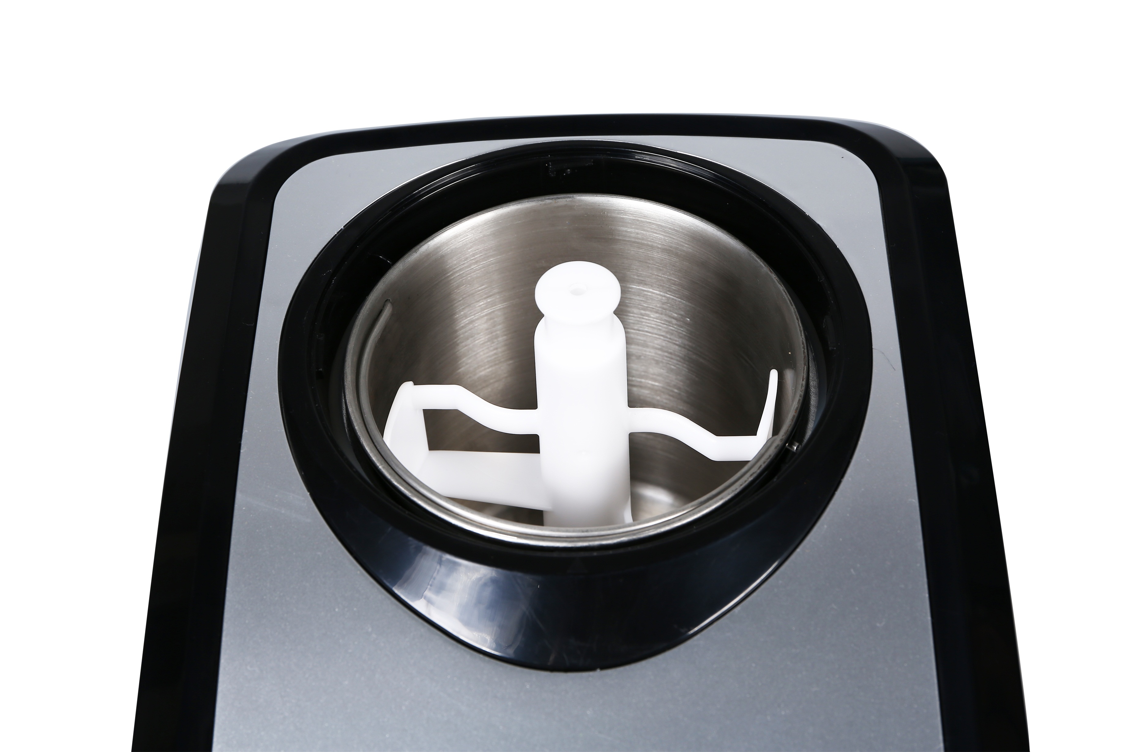 Ice making capacity 1.5L Full Automatic Soft Hard Stainless Steel Ice Cream Machine for Home ICM-15A Package Size 285*422*370mm