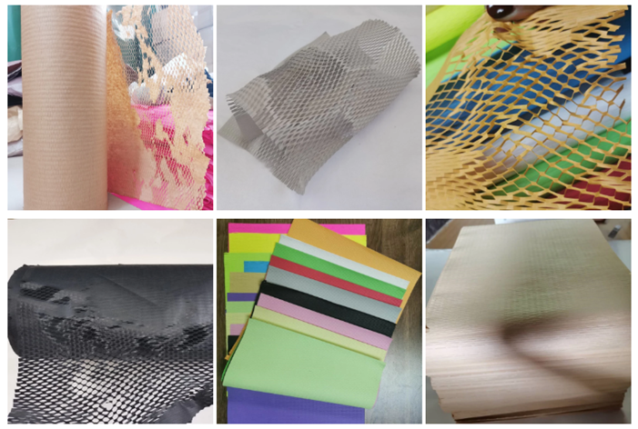 Recyclable White Honeycomb Wrapping Paper 50cm*100m
