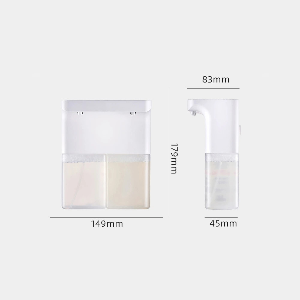 PP Commercial Countertop Soap Dispenser ROHS 600ML Hotel Bathroom