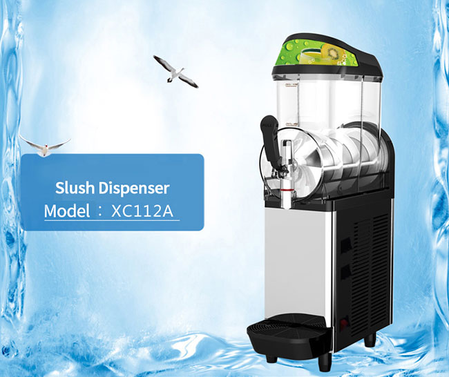 12L Snack Food Processing Equipment , Multi - Function Commercial Slush Machine
