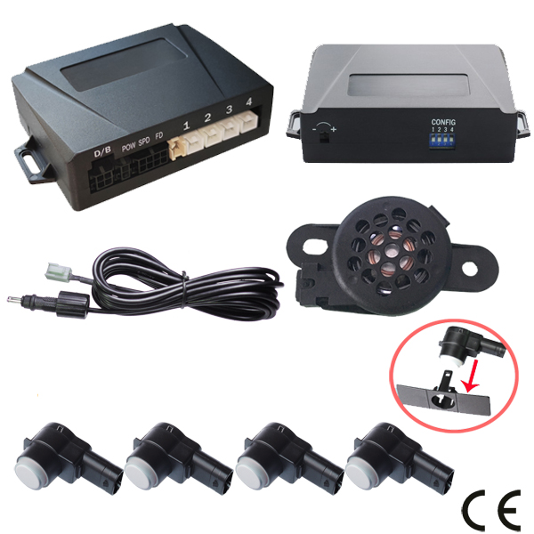 Parking Distance Speaker Alarm Front Rear 4 Sensor Kit Reverse Sensor Sensors Price For Cars
