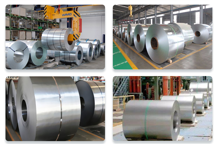 Q215 Q235 Q345 Hot Dipped Galvanized Steel Coil 0.2mm-3mm Thickness For Industry