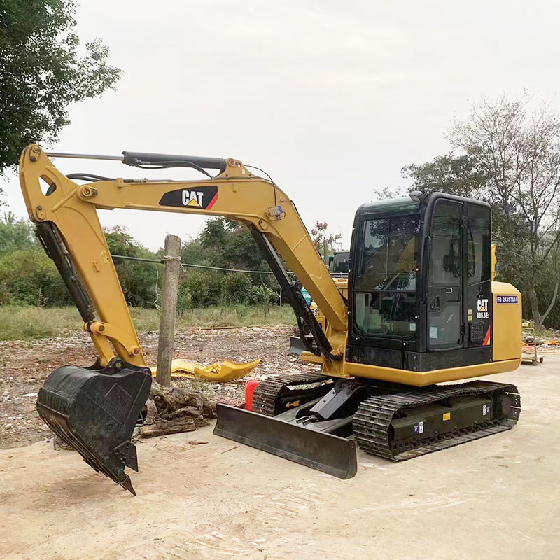 Used Caterpillar 305.5E Crawler Excavator 0.22m³ Bucket Capacity 34kw Rated Power