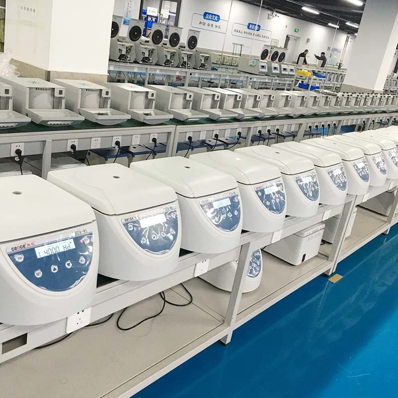 China Lab Centrifuge Machine Factory TDZ4-WS 18x10ml Angle Rotor 12x20ml