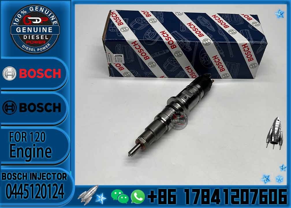 High Quality Diesel Engine Fuel Common Rail Injector 0445120122 0445120123 0445120124