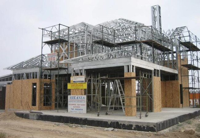 87m2 3 Bedroom Modular Modern Building Cheap Prefab Steel Homes Villa Luxury Houses prefab house building
